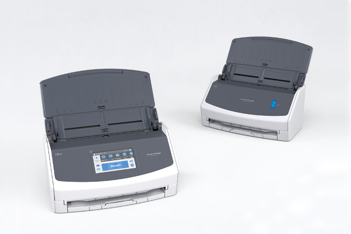 フラッグシップモデルのScanSnap iX1600とハイスピードモデルのScanSnap iX1400